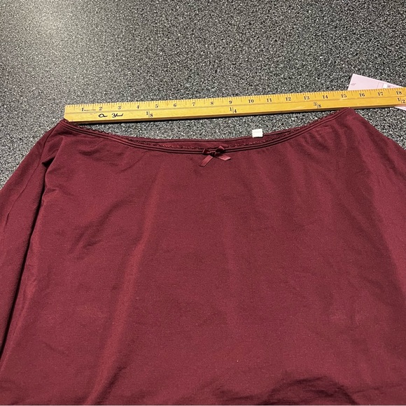 NWT Wild Fable Women's Seamless Mini Burgundy Skort- Size XL - Picture 9 of 9